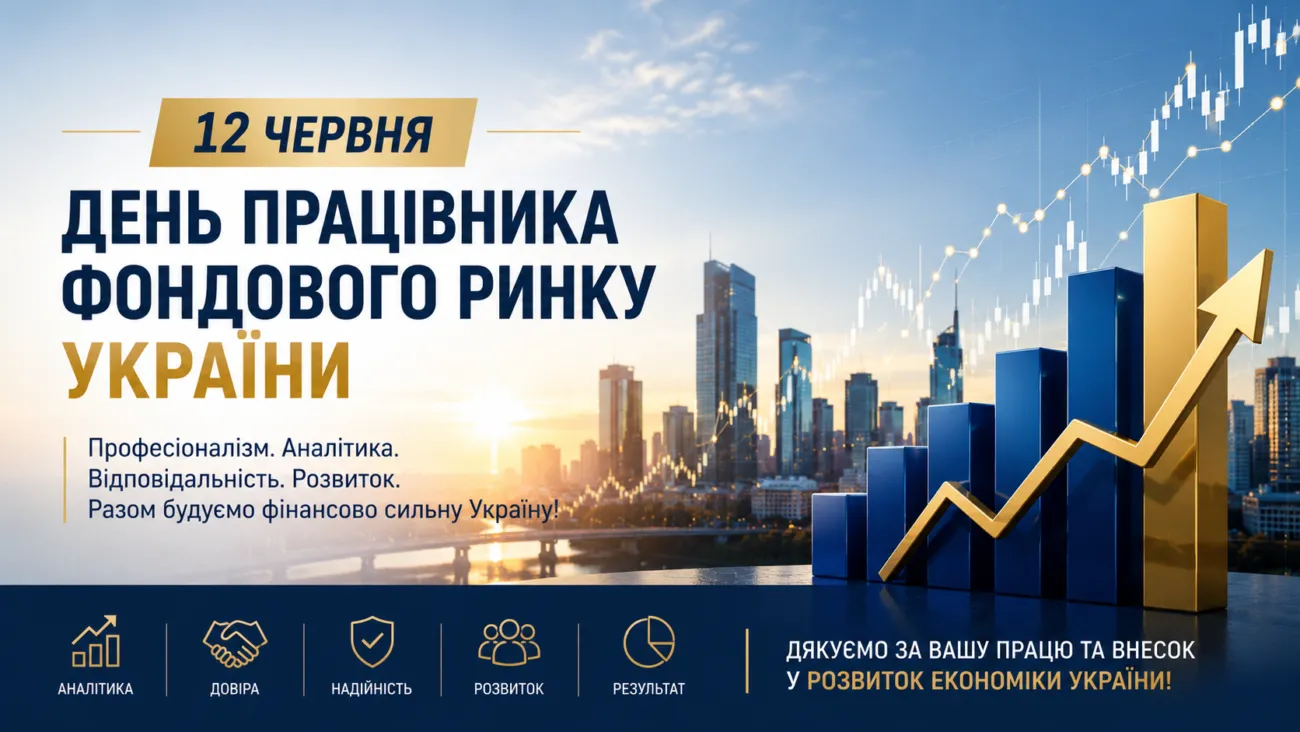 День працівника фондового ринку України 12 червня: вітання, картинки, листівки