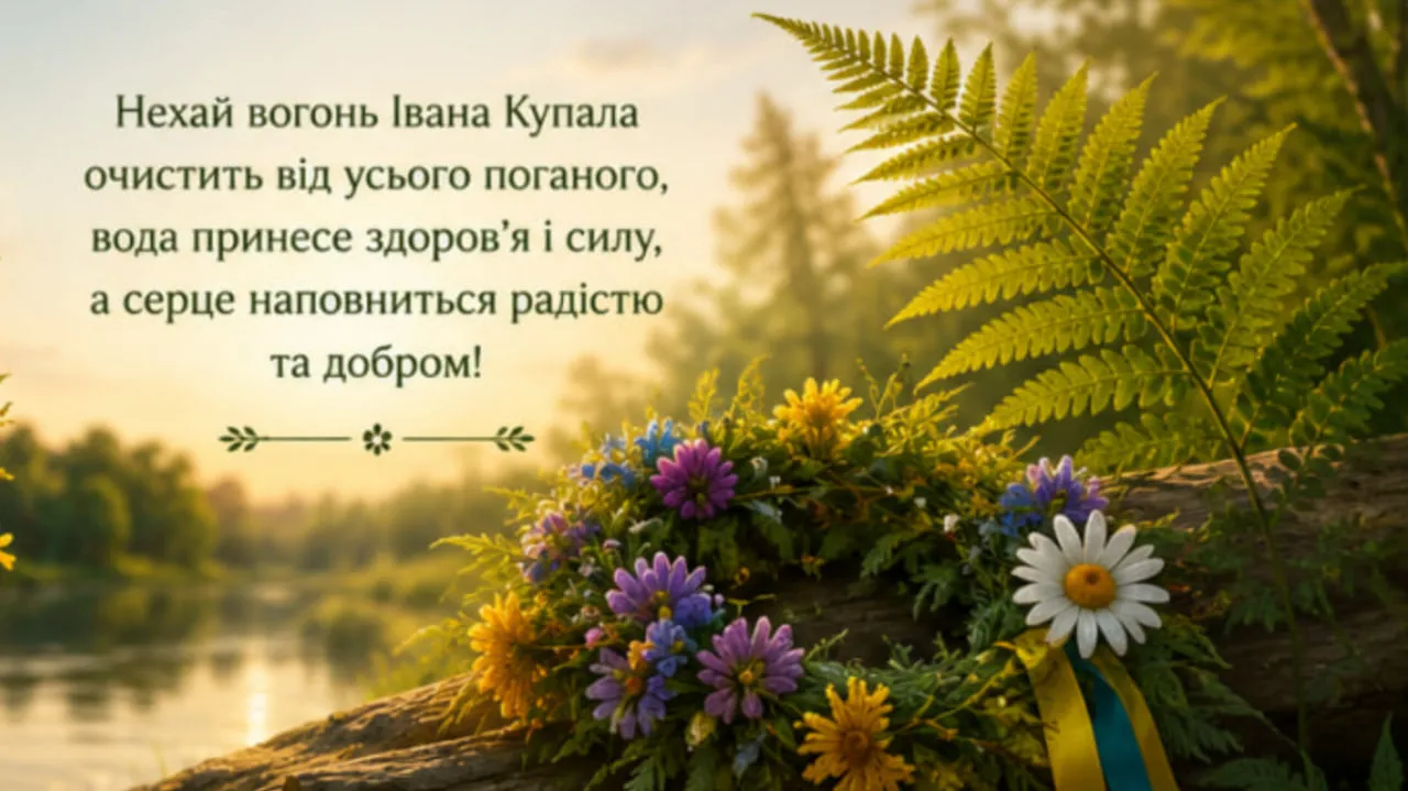 Івана Купала 2026: привітання у прозі та красиві листівки