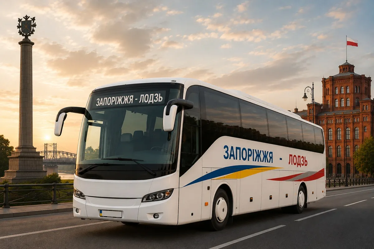 Автобус Запоріжжя - Лодзь