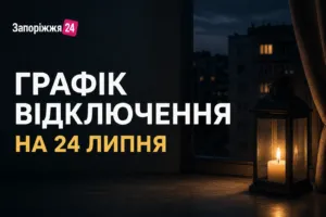 Відключення світла в Запоріжжі 24 липня: де і коли не буде електрики