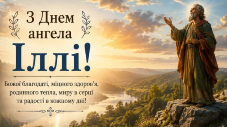 Хто такий пророк Ілля і як привітати іменинника: День ангела 2026