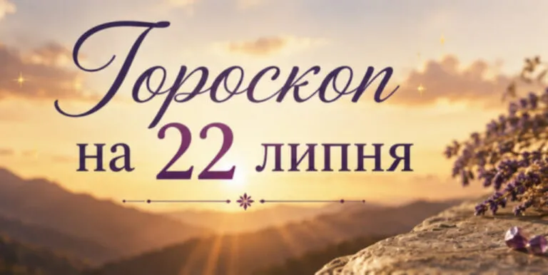 Гороскоп на 22 липня 2026: останній день, коли варто перестрахуватися