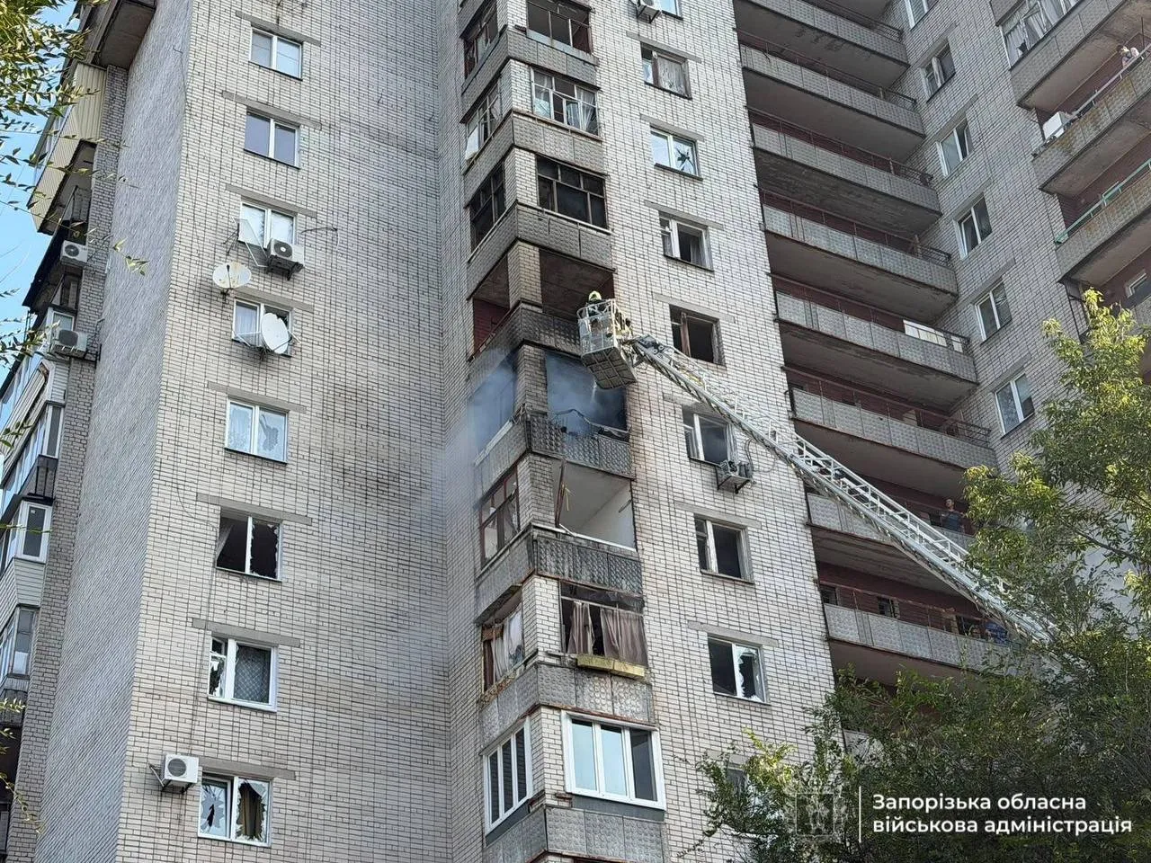 Четверо поранених за добу: Запоріжжя та район знову під ворожими ударами