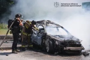 Хліб не довезли: окупанти вдарили FPV по автомобілю в Біленьківській громаді