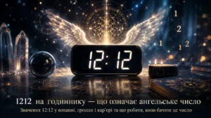12:12 на годиннику: що означає ангельське число 1212