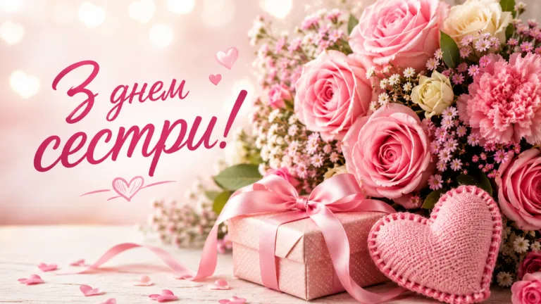 Привітання з Днем сестри у прозі 2026: зворушливі слова до сліз для рідної сестрички та красиві листівки