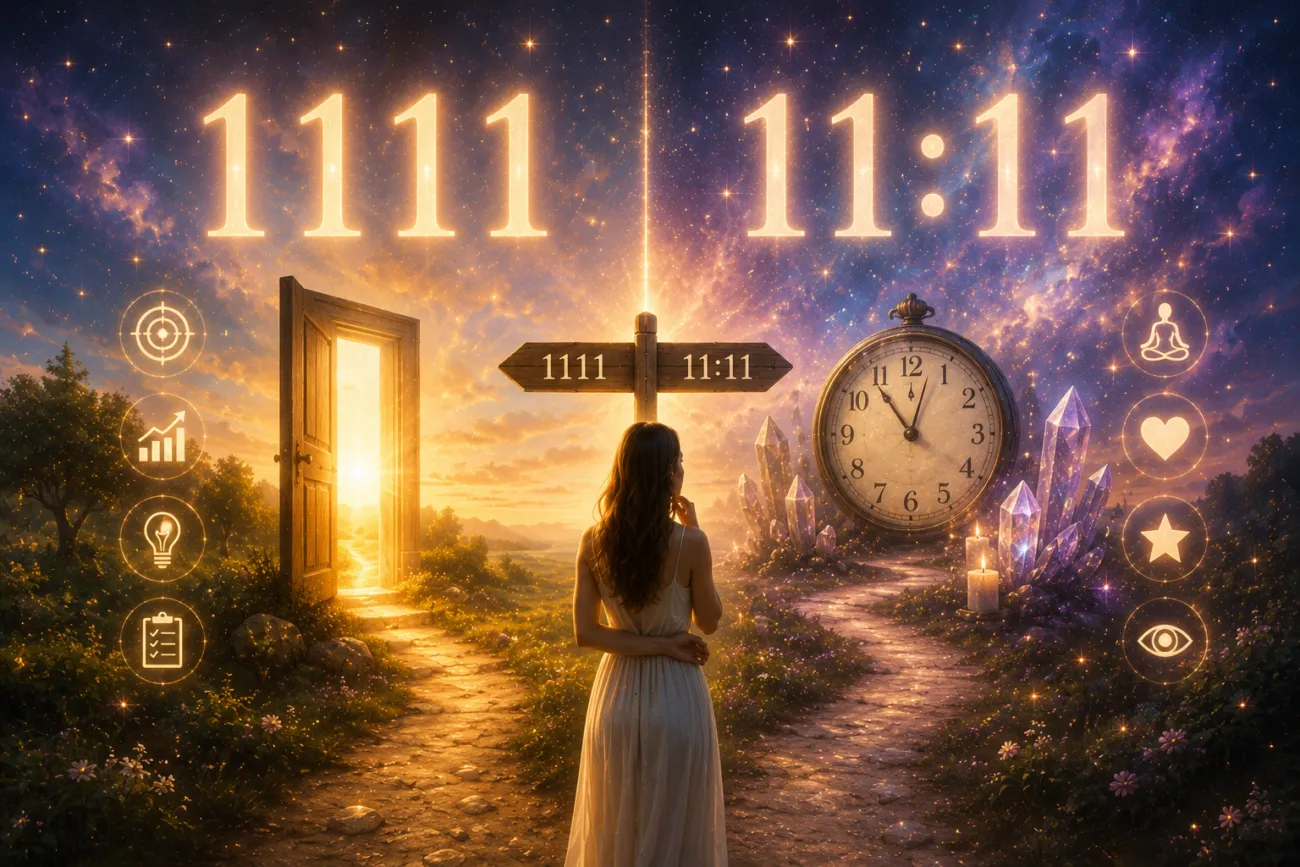 1111: значення числа і чим воно відрізняється від 11:11 в ангельській нумерології