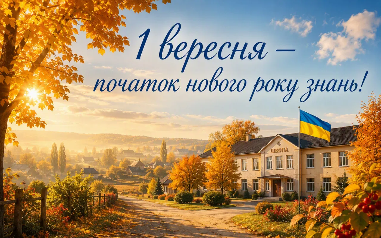 Привітання з 1 вересня — Днем знань: своїми словами, картинки та листівки