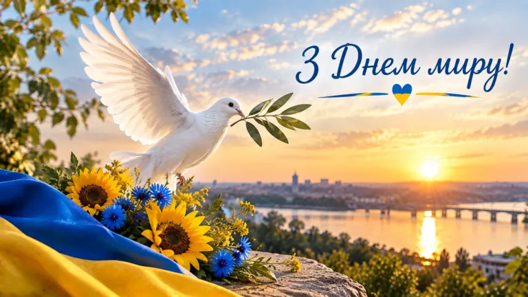 Міжнародний день миру 2026: побажання миру і перемоги та привітання своїми словами