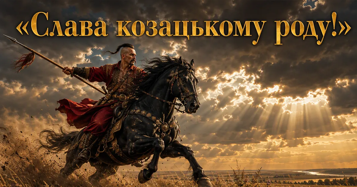 З Днем українського козацтва: привітання в прозі, короткі вітання та гарні листівки