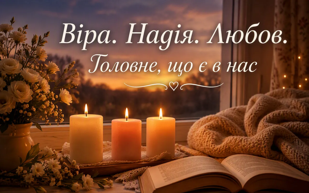 17 вересня — день ангела Віри, Надії, Любові та Софії: привітання + смс