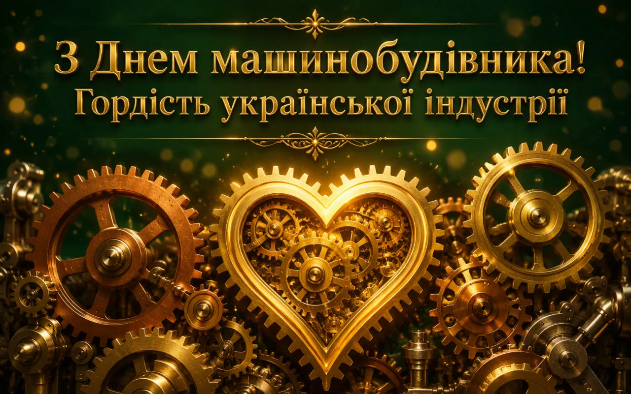 Привітання з Днем машинобудівника 2026: короткі, своїми словами, колегам та у прозі