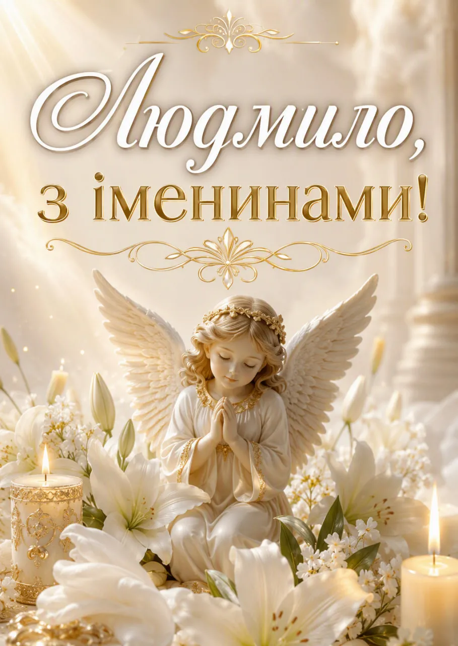 Привітання з днем ангела Людмили: прикольні та короткі вітання, побажання
