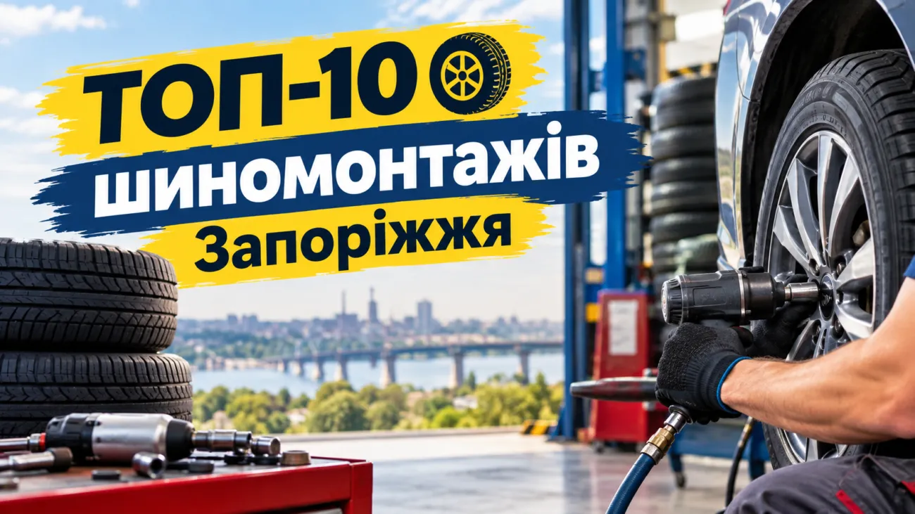 Кращі шиномонтажі Запоріжжя 2026: що варто знати перед сезоном
