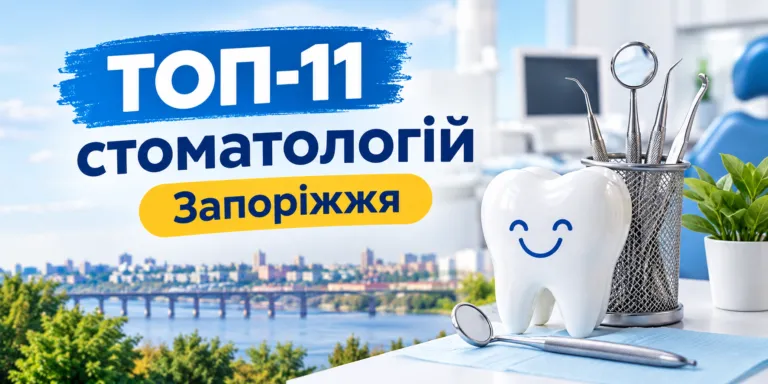 Кращі стоматології Запоріжжя 2026: як обрати клініку для лікування та імплантації