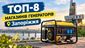 Рейтинг ТОП-8 магазинів генераторів Запоріжжя 2026 року: що варто знати перед покупкою генератора