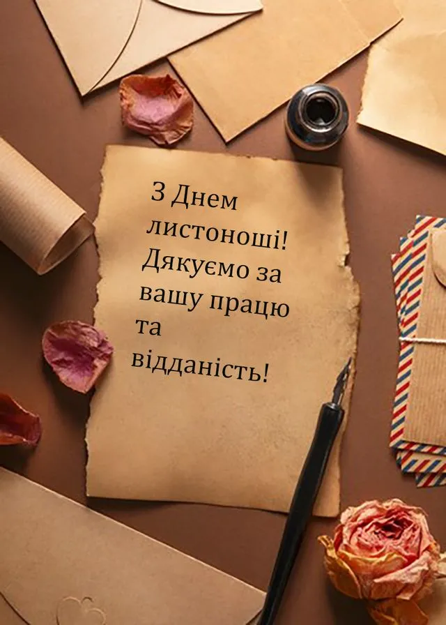 З Днем листоноші та Всесвітнім днем пошти 2026: прикольні привітання, в прозі та короткі