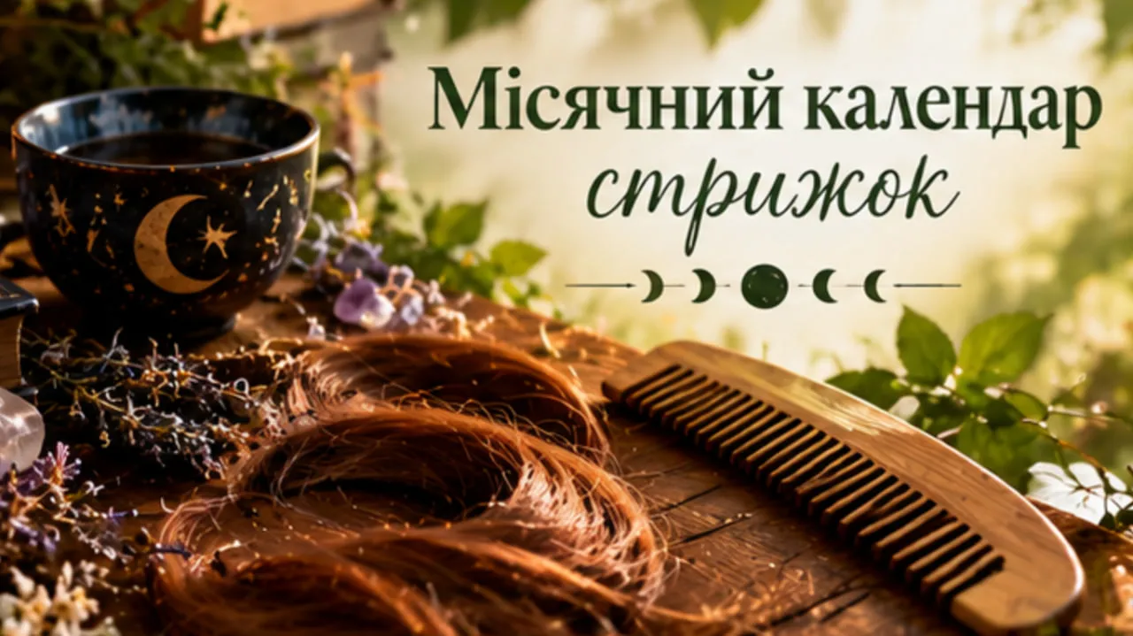 Місячний календар стрижок на листопад 2026: розклад по тижнях